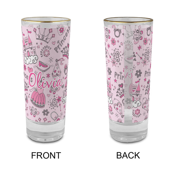 Princess Glass Shot Glass - 2 oz - Single - APPROVAL