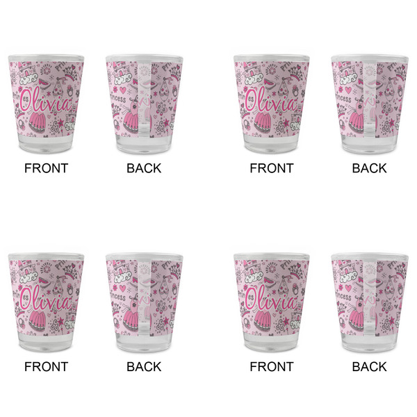 Princess Glass Shot Glass - Standard - Set of 4 - APPROVAL