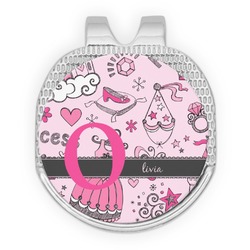 Princess Golf Ball Marker - Hat Clip - Silver
