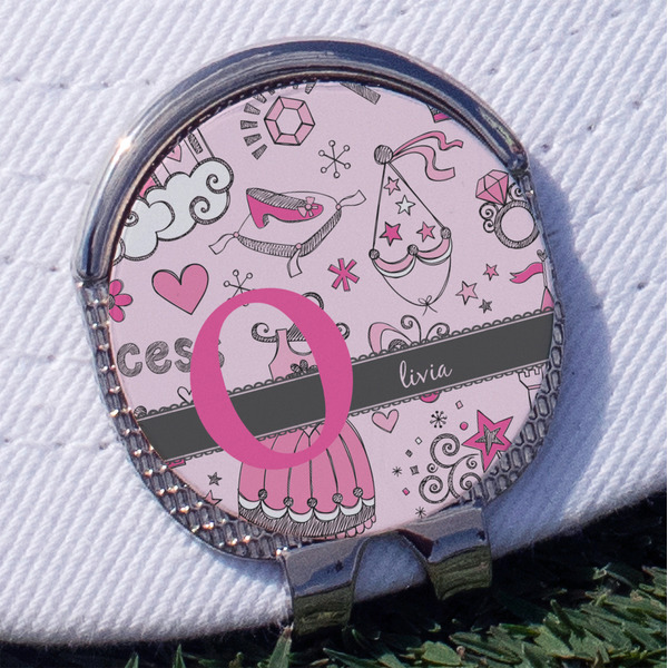 Custom Princess Golf Ball Marker - Hat Clip