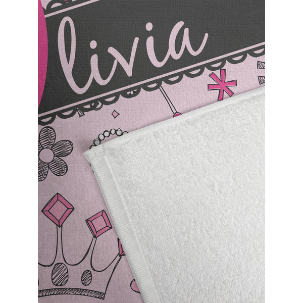 Princess Golf Towel - Detail