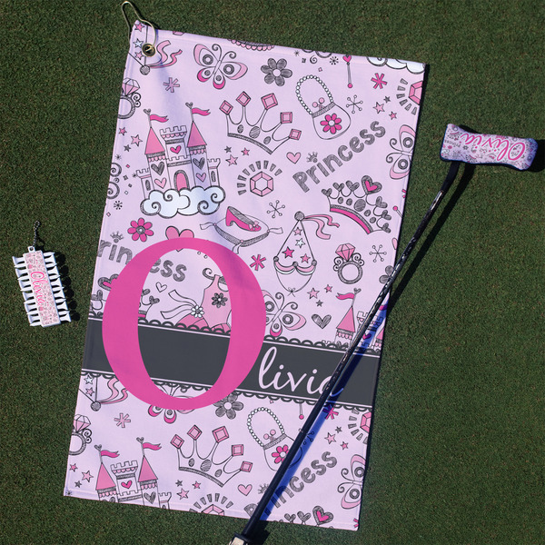 Custom Princess Golf Towel Gift Set (Personalized)