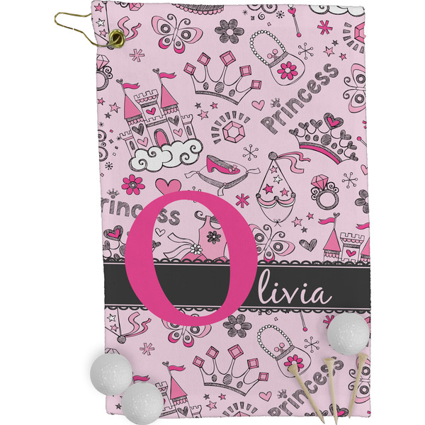 Princess Golf Towel (Personalized)