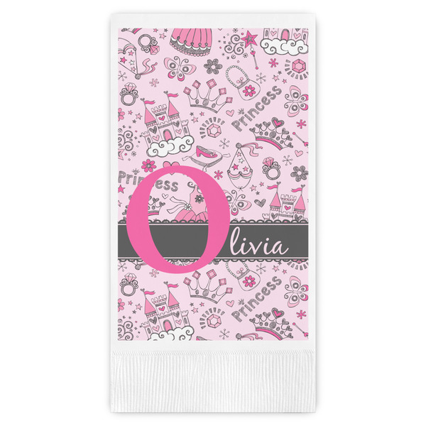 Custom Princess Guest Paper Towels - Full Color (Personalized)
