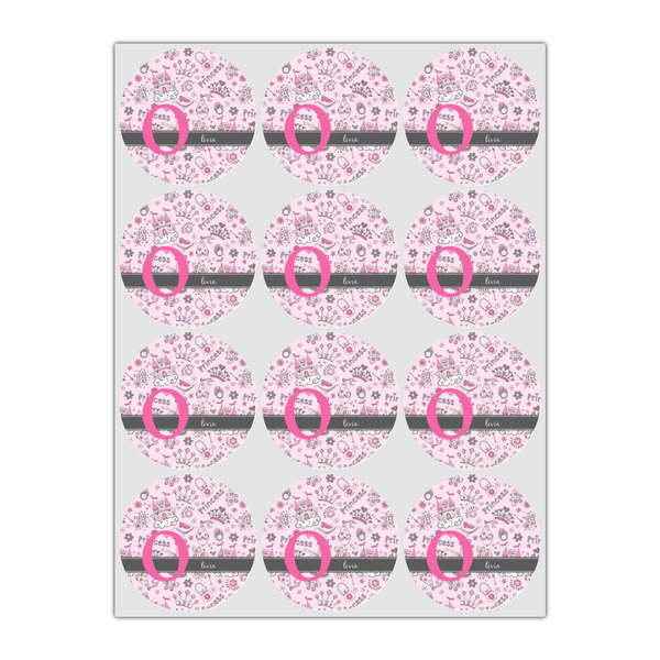 Princess Icing Circle - Small - Set of 12