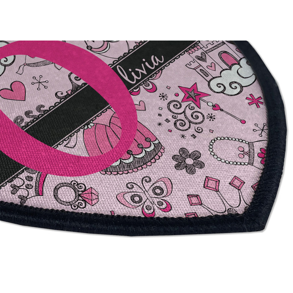 Princess Iron on Shield 3 Detail