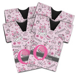 Princess Jersey Bottle Cooler - Set of 4 (Personalized)