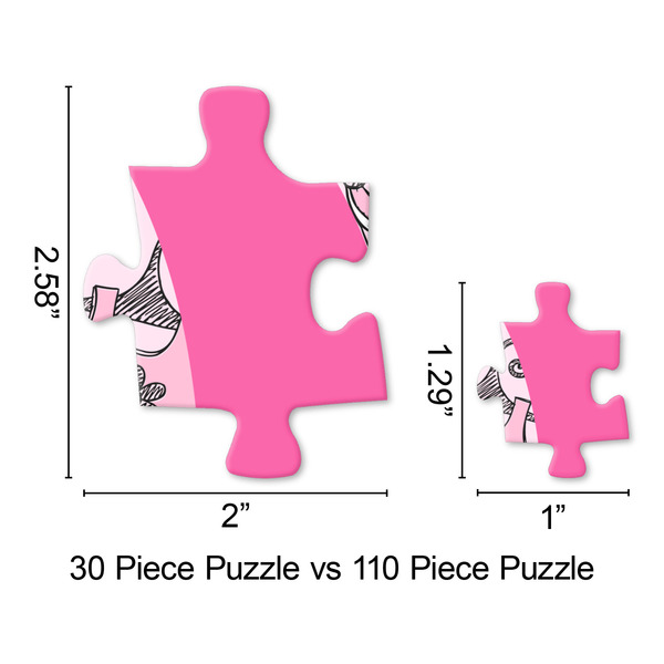 Princess Jigsaw Puzzle - Piece Comparison