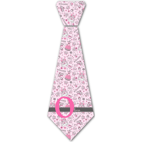 Custom Princess Iron On Tie - 4 Sizes w/ Name and Initial