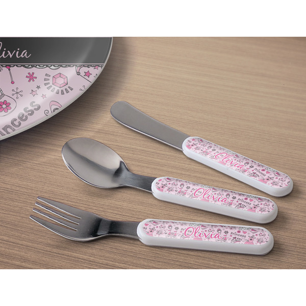 Princess Kids Flatware w/ Plate