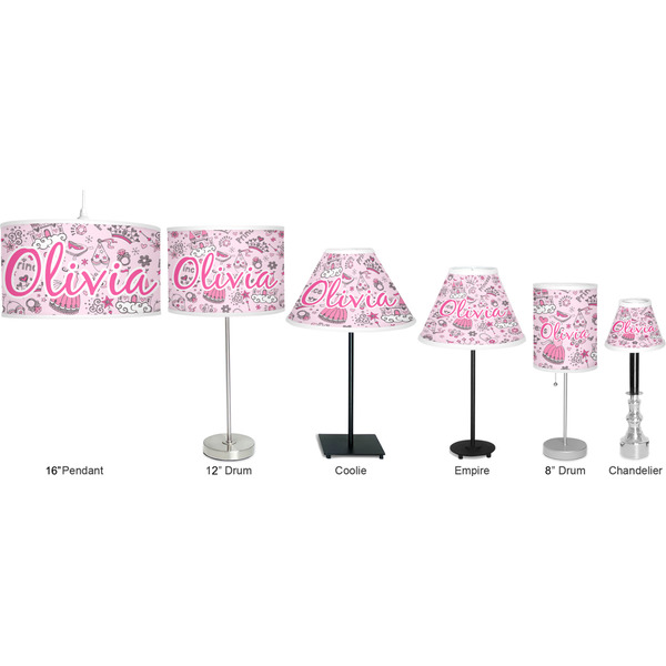 Princess Lamp Full View Size Comparison