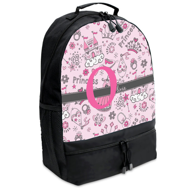 Custom Princess Backpacks - Black (Personalized)