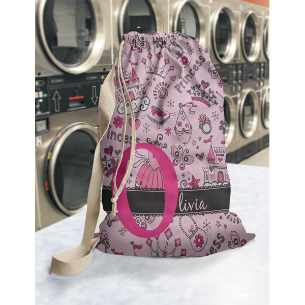 Princess Laundry Bag in Laundromat