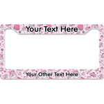 Princess License Plate Frame - Style B (Personalized)