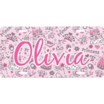 Princess Front License Plate (Personalized)