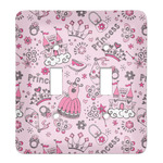 Princess Light Switch Cover (2 Toggle Plate)