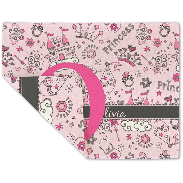 Princess Linen Placemat - Folded Corner (double side)