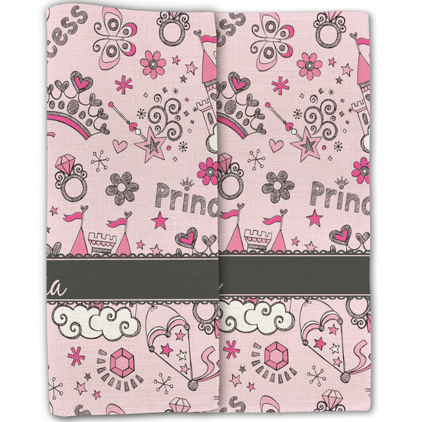 Princess Linen Placemat - Folded Half (double sided)