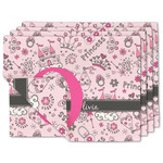 Princess Linen Placemat w/ Name and Initial