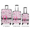 Princess Luggage Bags all sizes - With Handle