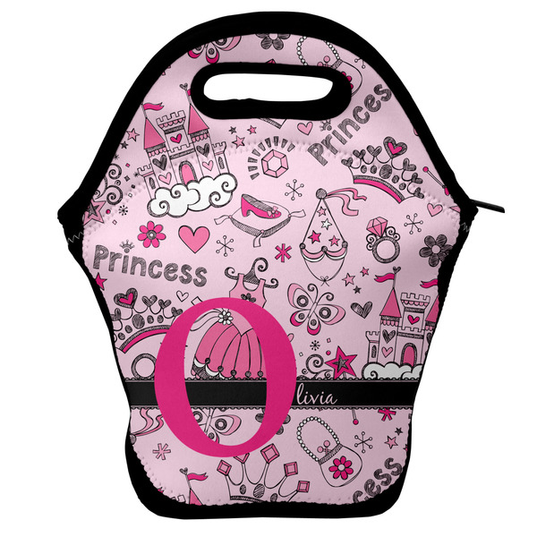 Custom Princess Lunch Bag w/ Name and Initial