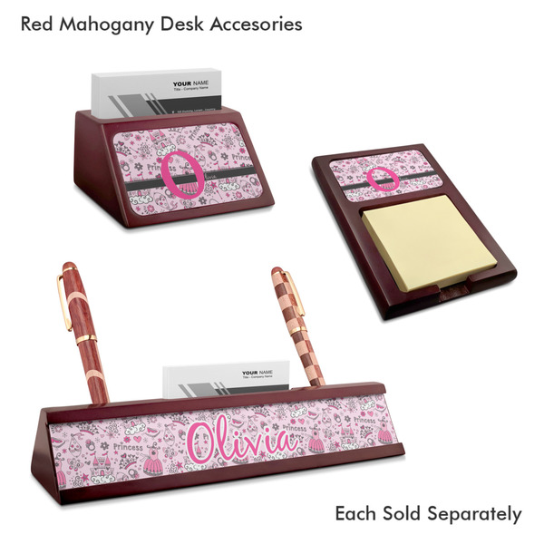 Princess Mahogany Desk Accessories