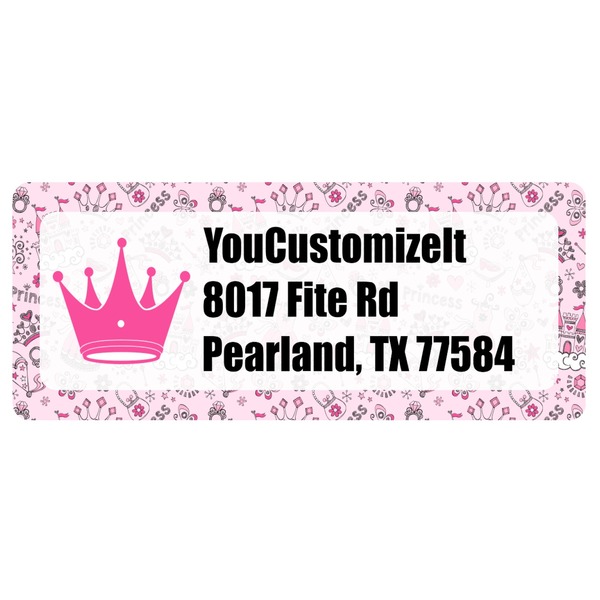 Custom Princess Return Address Labels (Personalized)