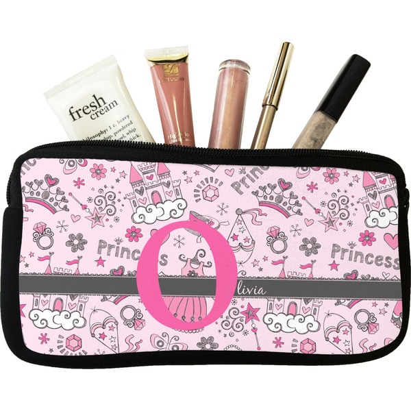 Custom Princess Makeup / Cosmetic Bag - Small (Personalized)