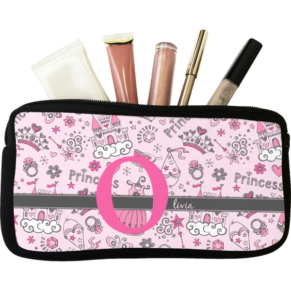 Custom Princess Makeup / Cosmetic Bag (Personalized)
