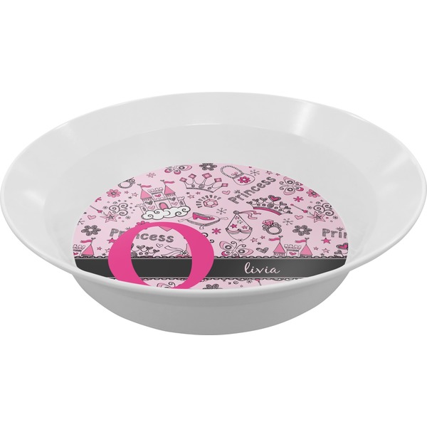 Custom Princess Melamine Bowl - 12 oz (Personalized)