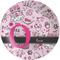 Princess Melamine Salad Plate - 8" (Personalized)