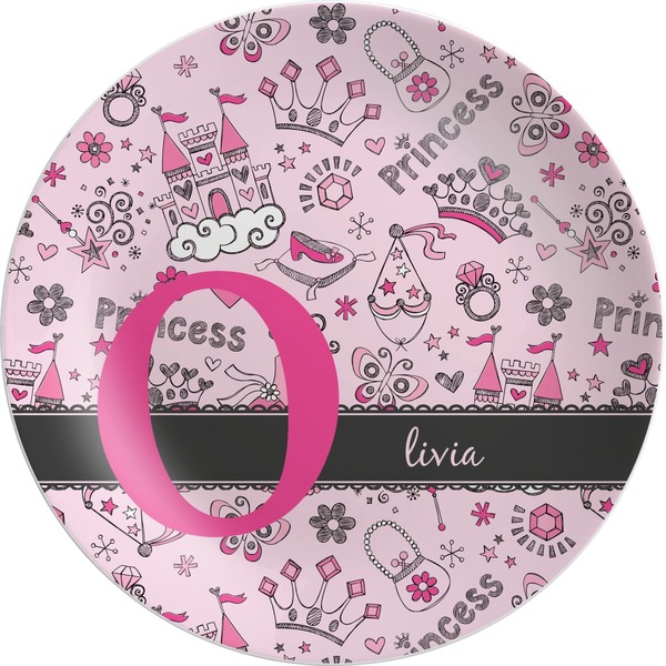 Custom Princess Melamine Plate (Personalized)