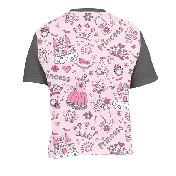 Princess Men's Crew Neck T Shirt Medium - Back