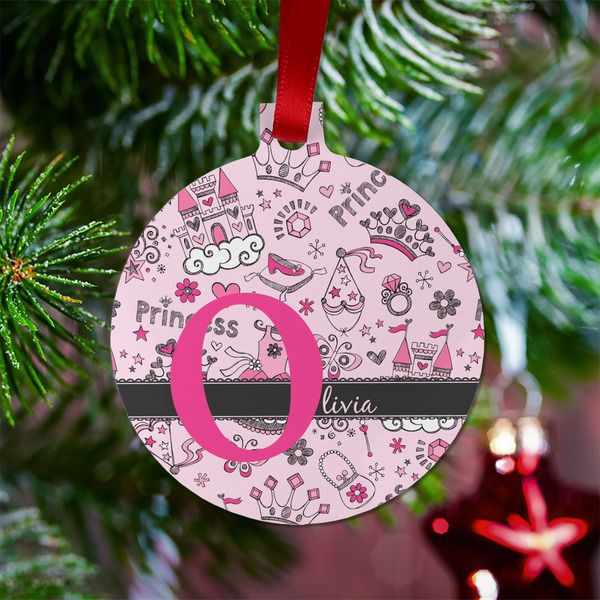 Princess Metal Ball Ornament - Lifestyle