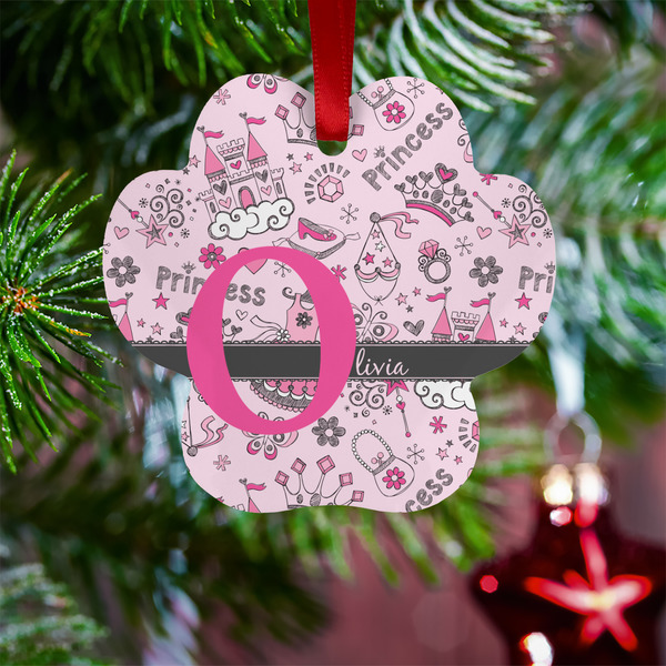 Princess Metal Paw Ornament - Lifestyle