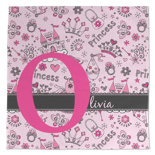 Custom Princess Microfiber Dish Towel (Personalized)