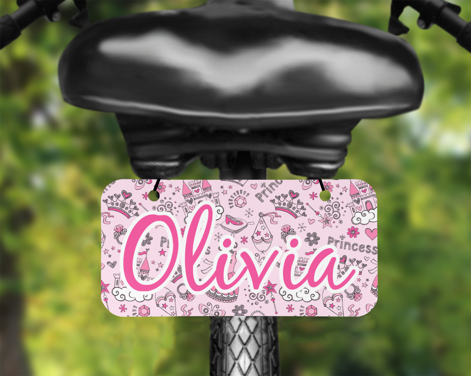 Mini personalized name license plates banggagas