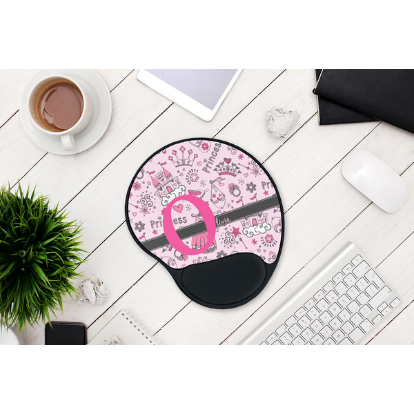 Princess Mouse Pad with Wrist Rest - LIFESYTLE 1