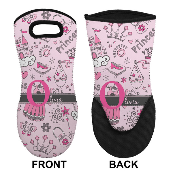 Princess Neoprene Oven Mitt (Front & Back)