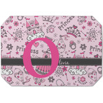 Princess Dining Table Mat - Octagon (Single-Sided) w/ Name and Initial