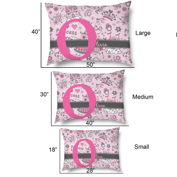 Princess Outdoor Dog Beds - SIZE CHART