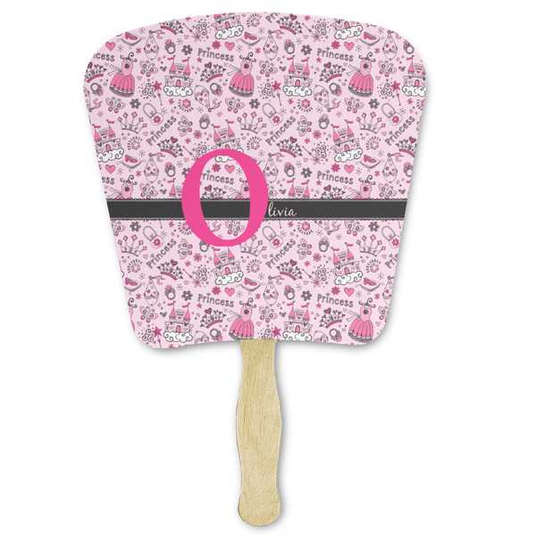 Custom Princess Paper Fan (Personalized)