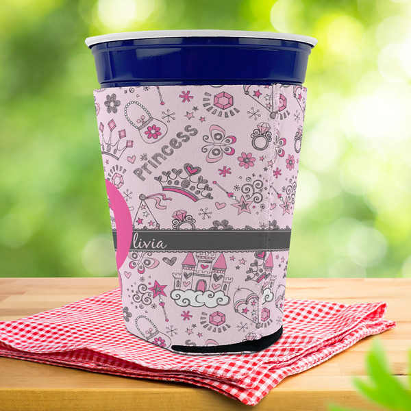 Princess Party Cup Sleeves - with bottom - Lifestyle