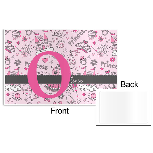 Princess Disposable Paper Placemat - Front & Back
