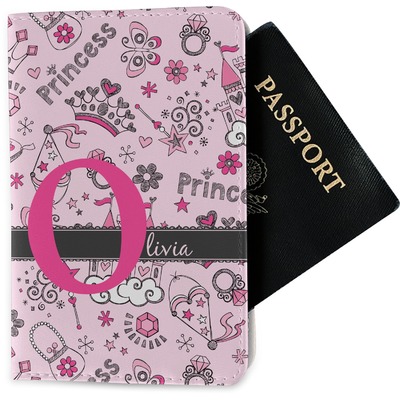 Princess Passport Holder - Fabric (Personalized)