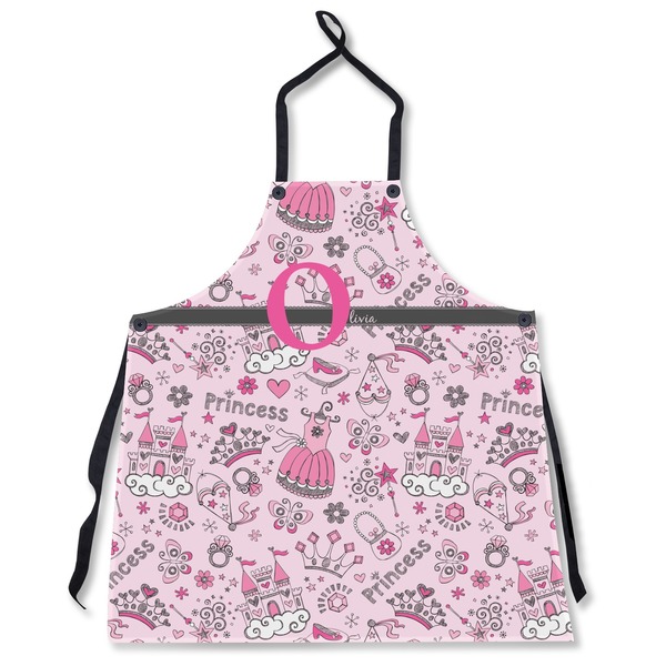 Custom Princess Apron Without Pockets w/ Name and Initial
