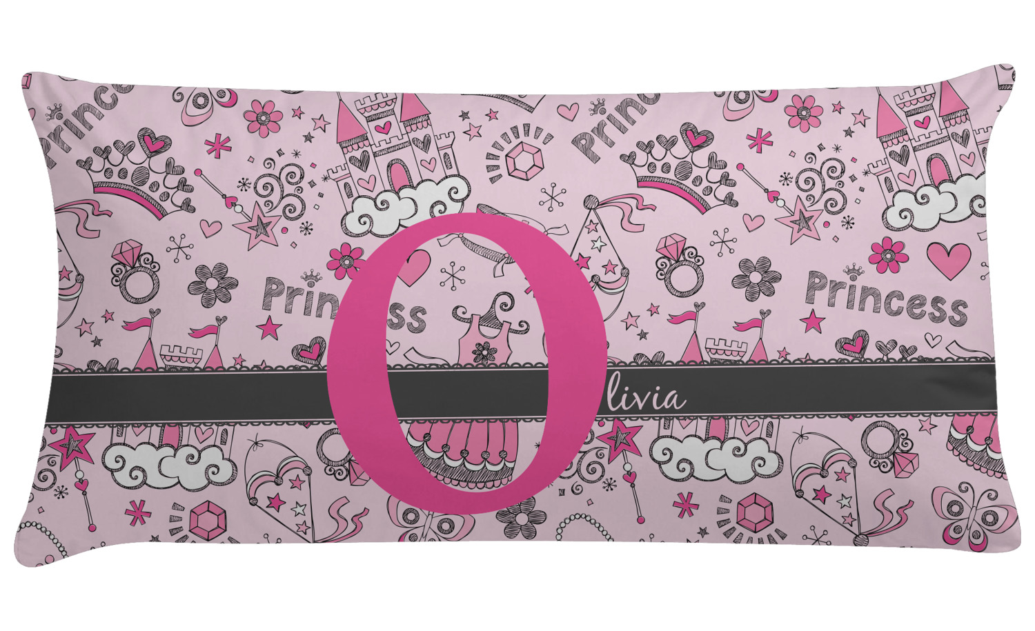 princess personalized pillowcase