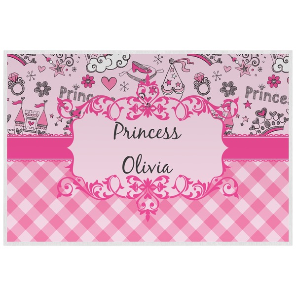 Princess Personalized Placemat (Back)
