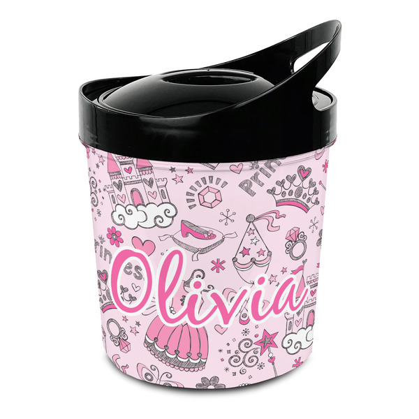 Custom Princess Plastic Ice Bucket (Personalized)