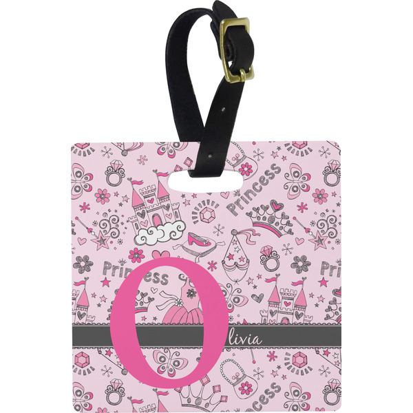 Princess Personalized Square Luggage Tag